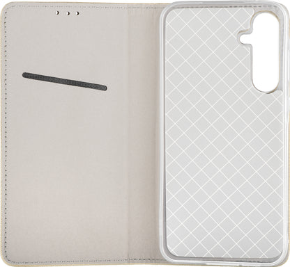 Funda para Samsung Galaxy A56 A566 / A36 A366, OEM, Smart Magnet, Dorada