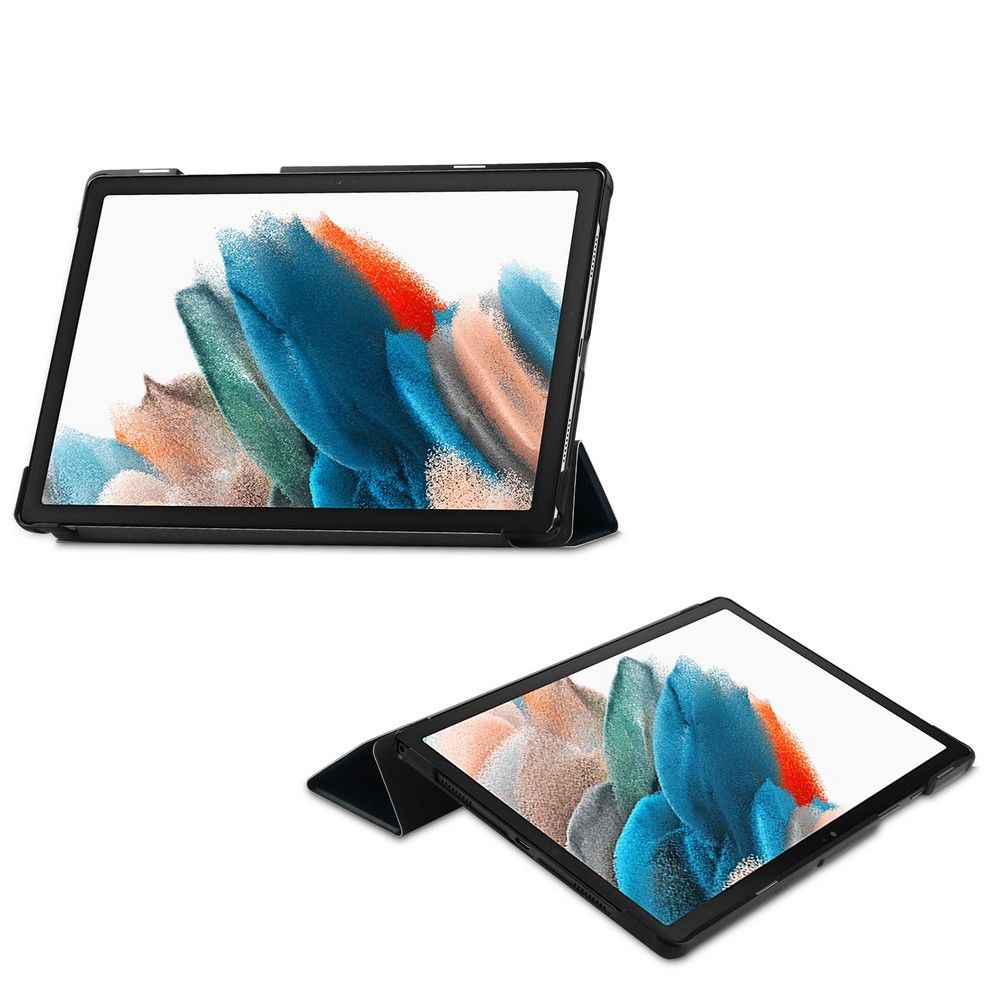 Funda para Samsung Galaxy Tab A8 10.5 (2021), Tech-Protect, SmartCase Sad Cat, Multicolor