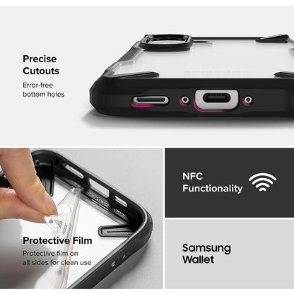 Funda para Samsung Galaxy A56 A566 / A36 A366, Ringke, Fusion X, Negra