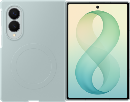 Funda para Samsung Galaxy Z Fold8 F971, Funda de Silicona con Imán, Verde EF-EF971CGEGWW