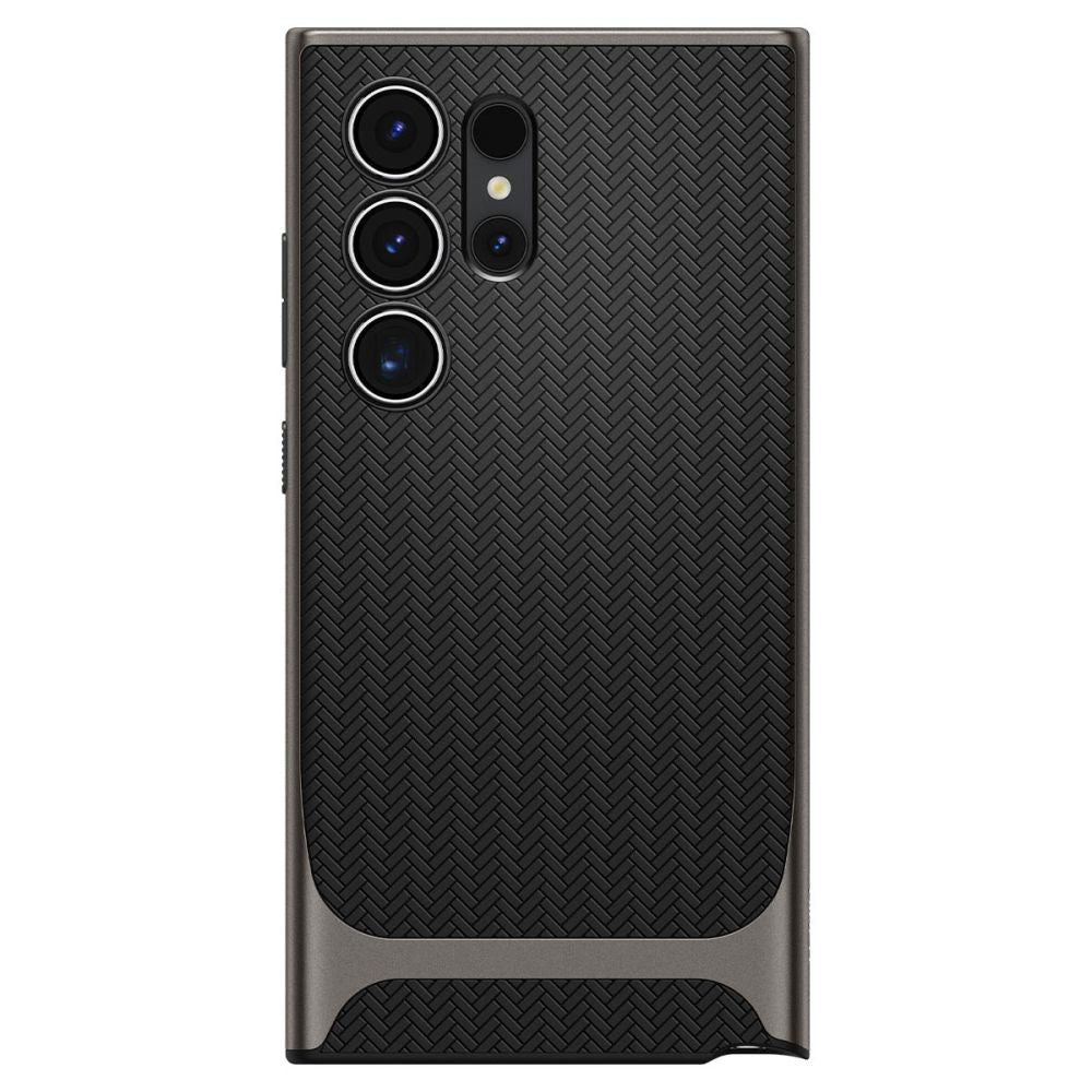 Funda para Samsung Galaxy S24 Ultra S928, Spigen, Neo Hybrid, Gris ACS07305