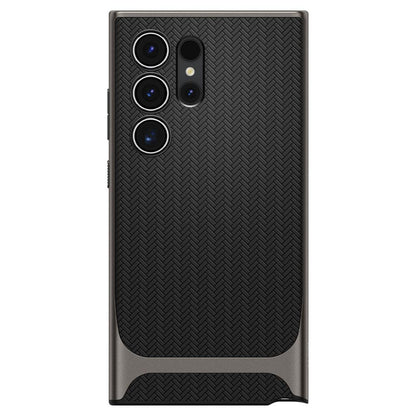 Funda para Samsung Galaxy S24 Ultra S928, Spigen, Neo Hybrid, Gris ACS07305