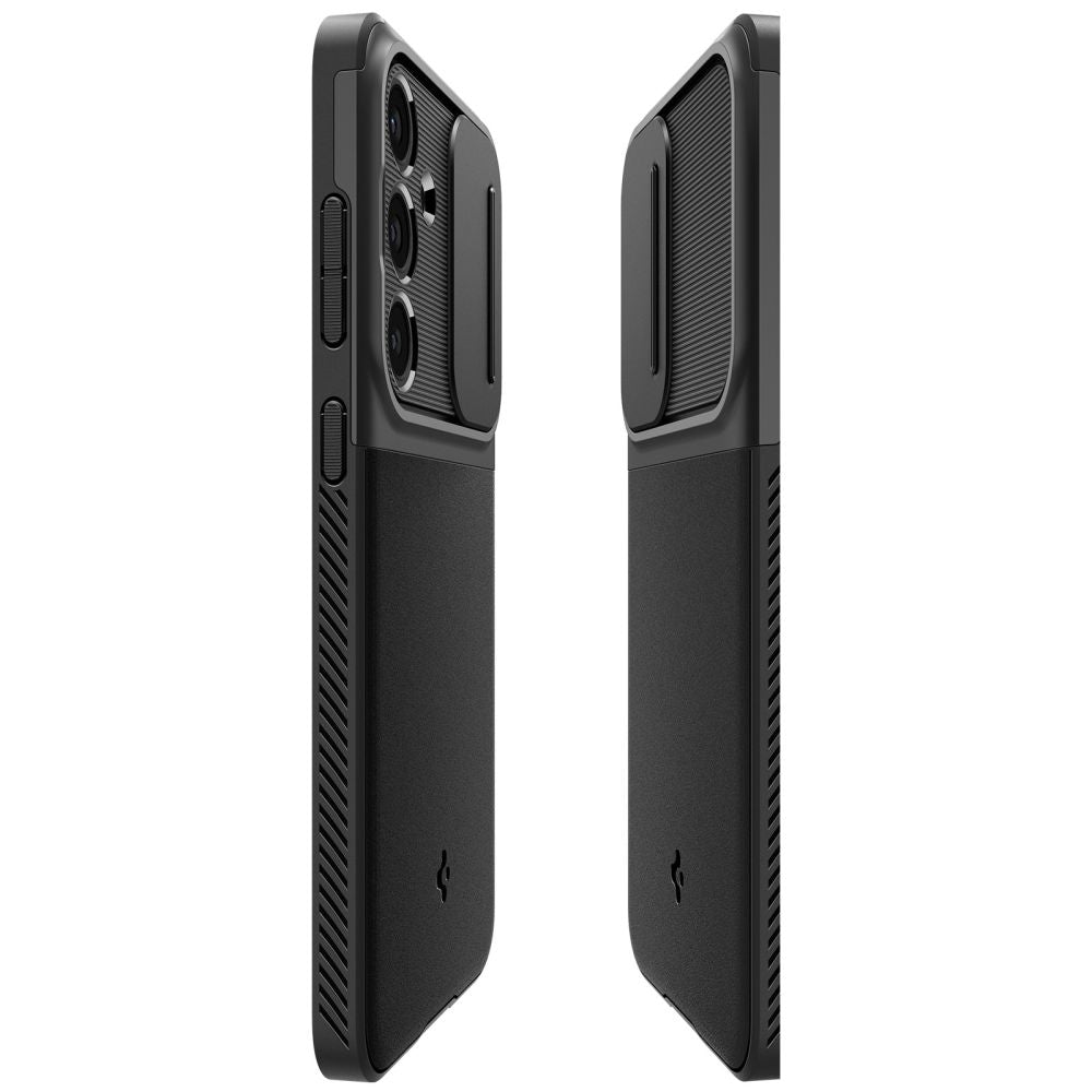 Funda para Samsung Galaxy S24 FE S721, Spigen, OPTIK ARMOR, Negro 