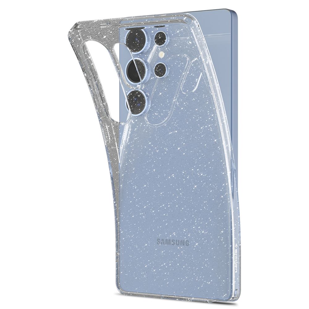 Funda para Samsung Galaxy S25 Ultra S938, Spigen, Liquid Crystal Glitter, Transparente ACS08950