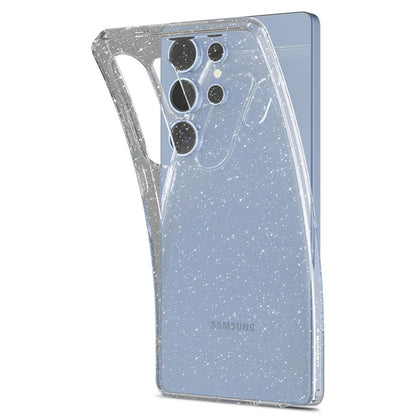 Funda para Samsung Galaxy S25 Ultra S938, Spigen, Liquid Crystal Glitter, Transparente ACS08950