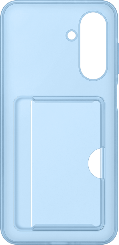 Funda para Samsung Galaxy A26 A266, Card Slot Case, Azul EF-OA266TLEGWW