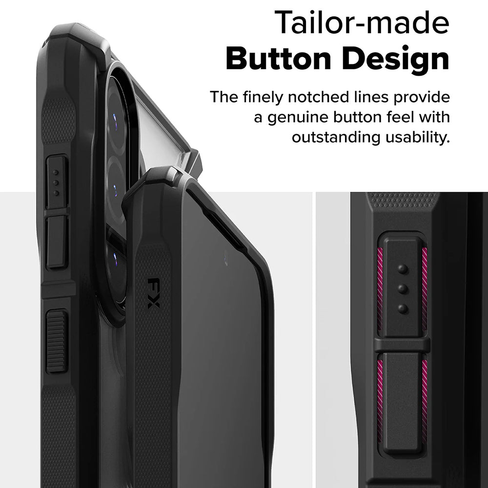 Funda para Samsung Galaxy A56 A566 / A36 A366, Ringke, Fusion X, Negra