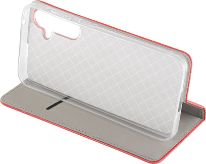 Funda para Samsung Galaxy A37 5G, OEM, Smart Magnet, Roja