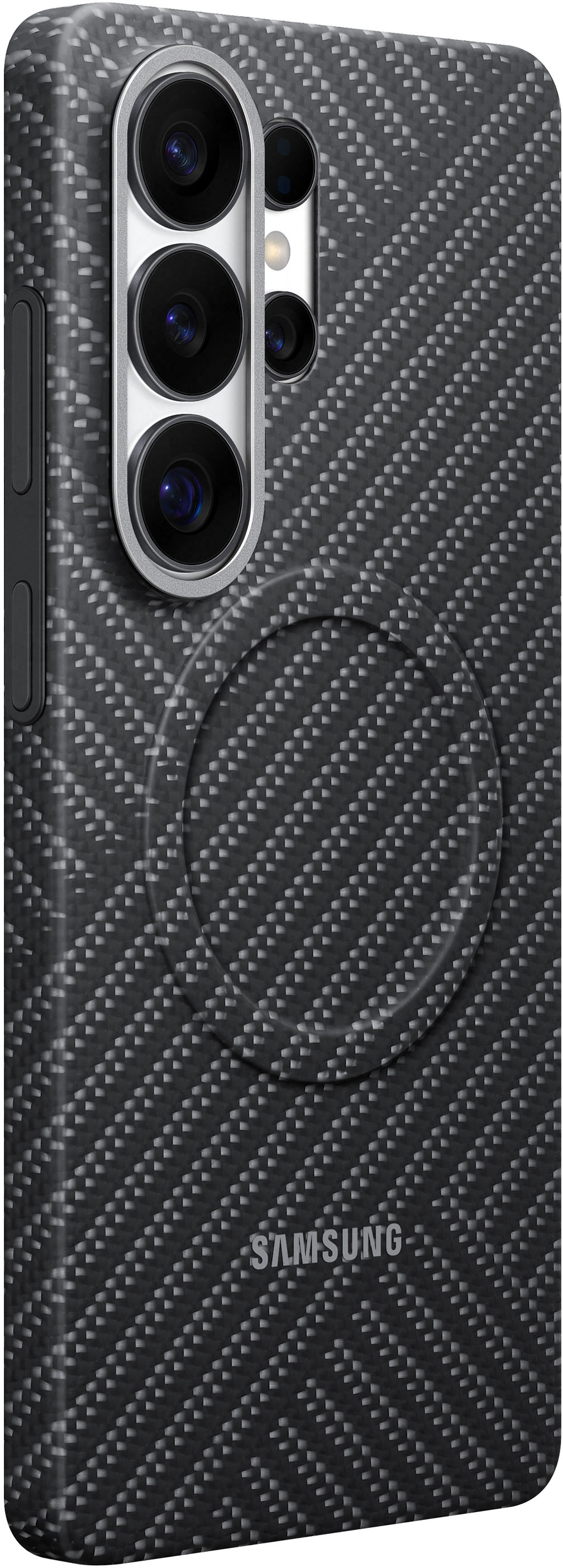 Funda para Samsung Galaxy S26 Ultra S948, Carbon Magnet Case, Gris EF-KS948SSEGWW