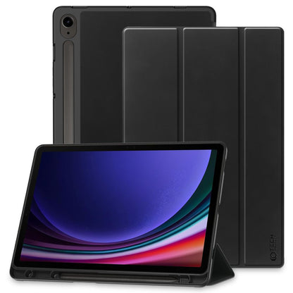 Funda para Samsung Galaxy Tab S9 FE, Tech-Protect, SC PEN, Negro 