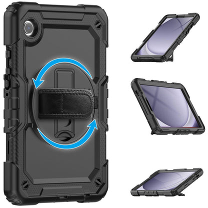 Funda para Samsung Galaxy Tab A11 / Tab A9, Tech-Protect, Solid360, Negra
