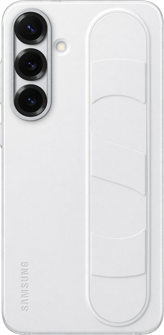Funda para Samsung Galaxy S25+ S936, Standing Grip, Blanca EF-GS936CWEGWW