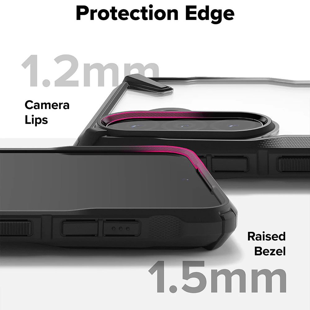Funda para Samsung Galaxy A56 A566 / A36 A366, Ringke, Fusion X, Negra