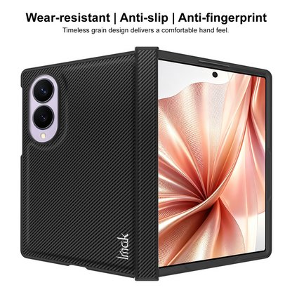 Funda para Samsung Galaxy Z Fold8 F971, Imak, Carbono, Negra