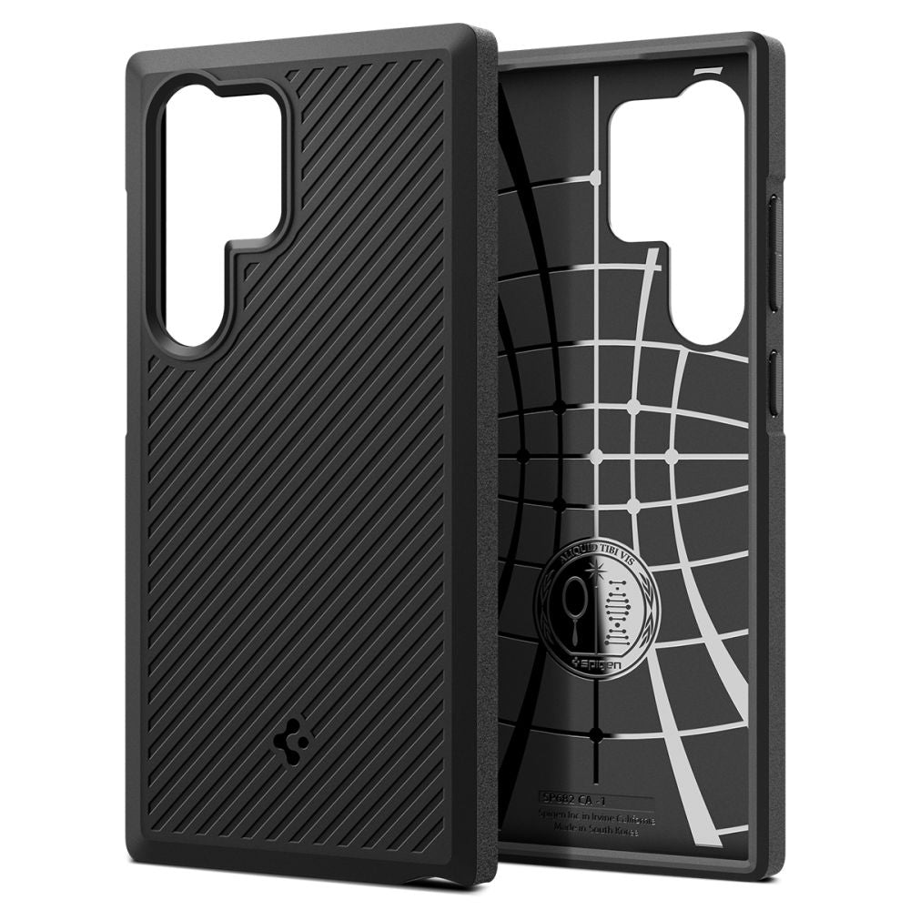 Funda para Samsung Galaxy S24 Ultra S928, Spigen, Core Armor, Negro 