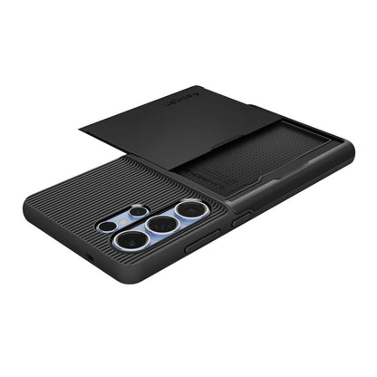 Funda para Samsung Galaxy S25 Ultra S938, Spigen, Slim Armor CS, Negra ACS08967