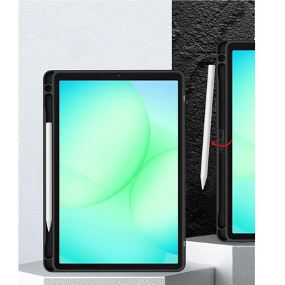 Funda para Samsung Galaxy Tab A11 / Tab A9, Tech-Protect, SC PEN Hybrid, Negra
