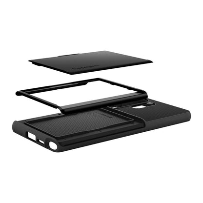 Funda para Samsung Galaxy S25 Ultra S938, Spigen, Slim Armor CS, Negra ACS08967