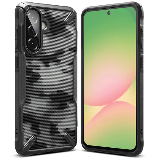 Funda para Samsung Galaxy A56 A566 / A36 A366, Ringke, Fusion X Camo, Negra