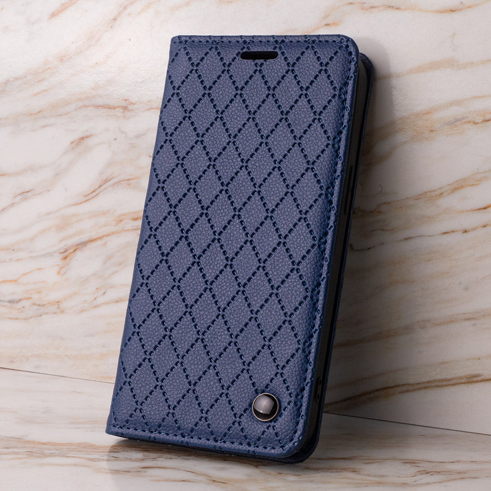 Funda para Samsung Galaxy A56 A566, OEM, Smart Caro, Azul Marino