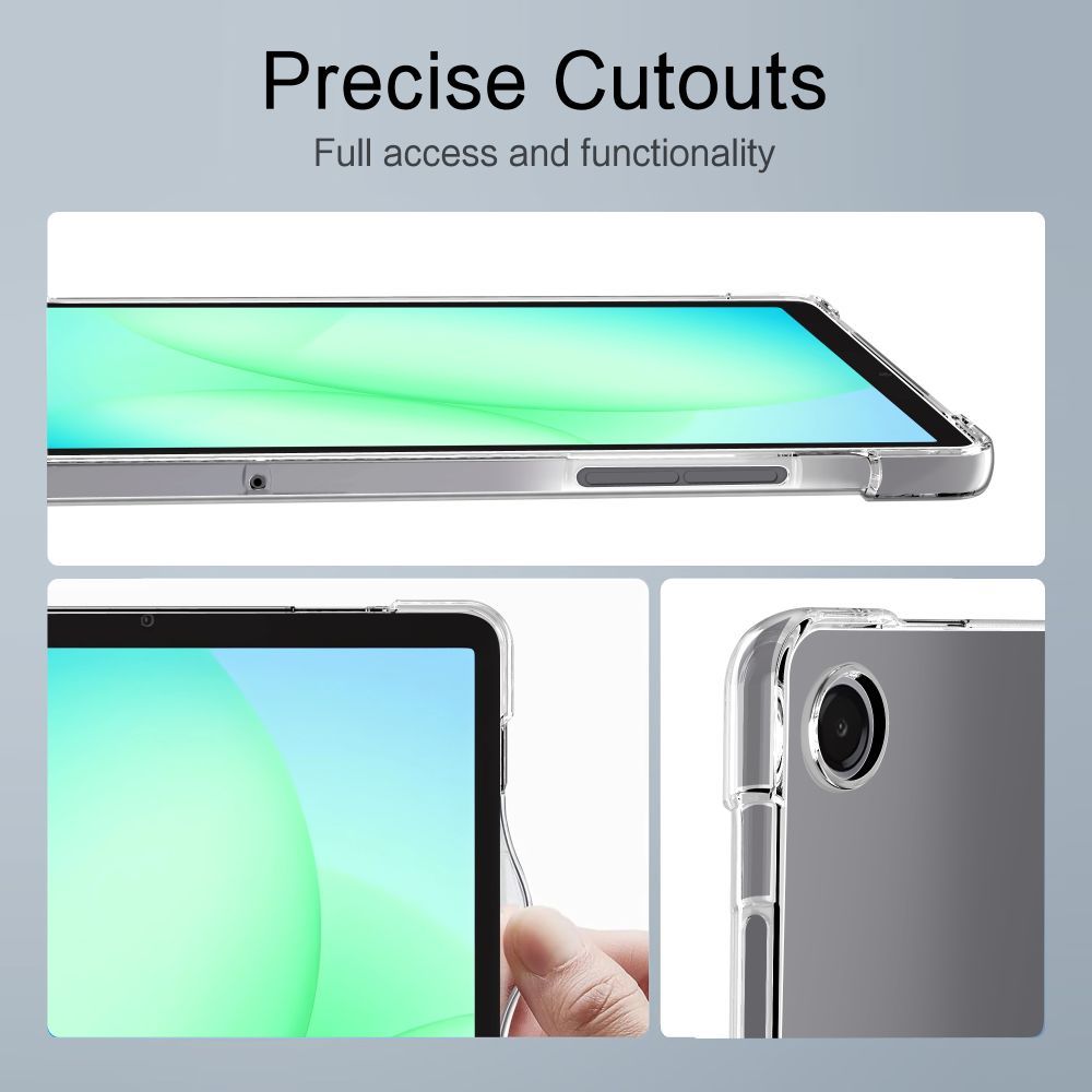 Funda para Samsung Galaxy Tab A11 / Tab A9, Tech-Protect, Flexair, Transparente