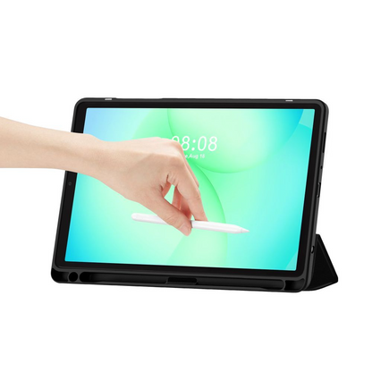 Funda para Samsung Galaxy Tab A11 / Tab A9, Tech-Protect, SC PEN Hybrid, Negra