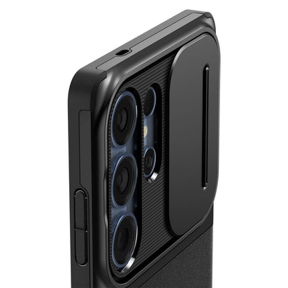 Funda para Samsung Galaxy S25 Ultra S938, Spigen, OPTIK ARMOR, Negra ACS08969