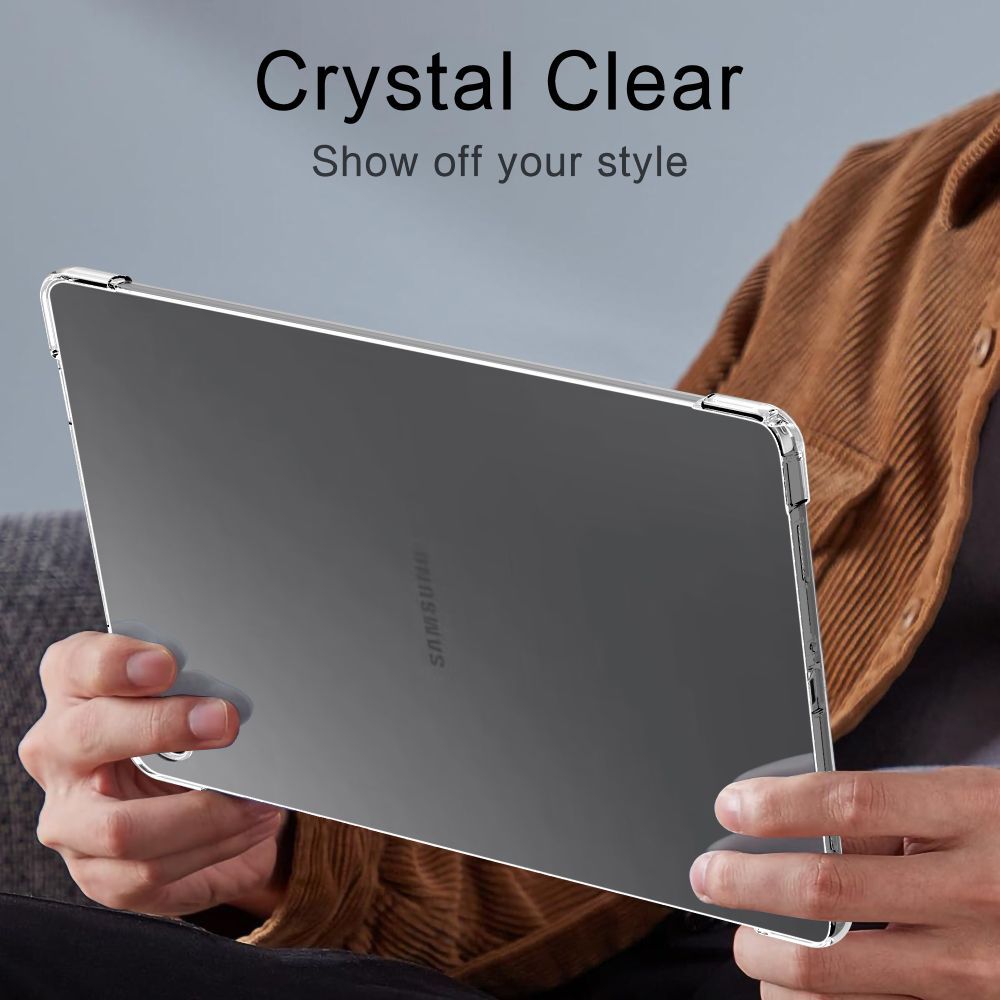 Funda para Samsung Galaxy Tab A11 / Tab A9, Tech-Protect, Flexair, Transparente