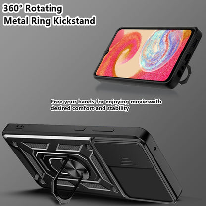 Funda para Samsung Galaxy A04e A042 / M04 M045, Techsuit, CamShield, Negra