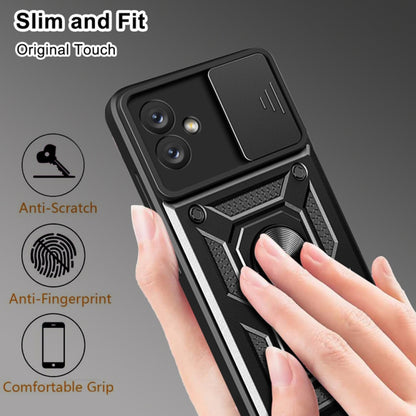 Funda para Samsung Galaxy A04e A042 / M04 M045, Techsuit, CamShield, Negra
