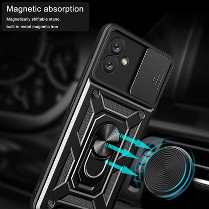 Funda para Samsung Galaxy A04e A042 / M04 M045, Techsuit, CamShield, Negra