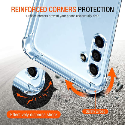 Funda para Samsung Galaxy A04s A047 / A13 5G A136, Techsuit, Transparente a prueba de golpes