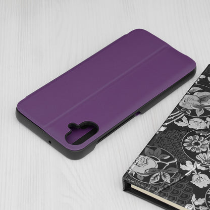 Funda para Samsung Galaxy A05 A055, Techsuit, eFold, Morado