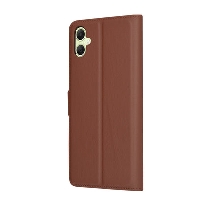 Funda para Samsung Galaxy A05 A055, Techsuit, Leather Folio, Marrón