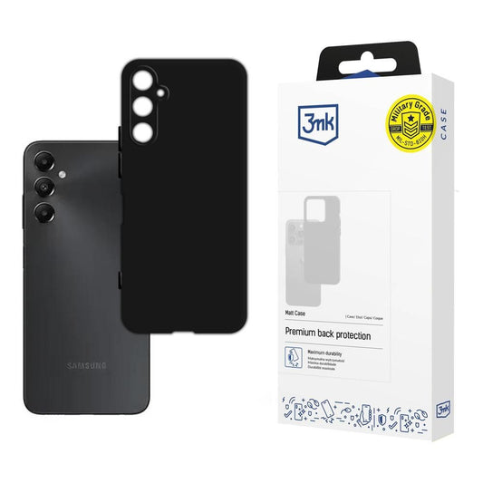 Funda para Samsung Galaxy A05s A057, 3MK, Negra Mate