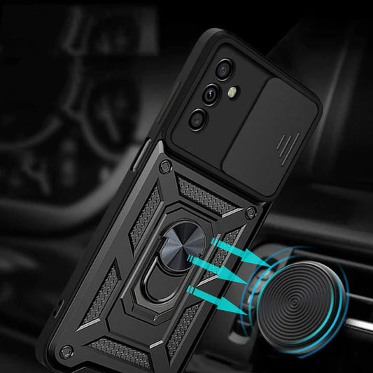 Funda para Samsung Galaxy A05s A057, Techsuit, CamShield, Negra