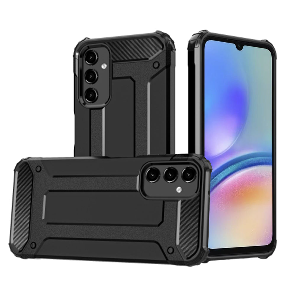 Funda para Samsung Galaxy A05s A057, Techsuit, Hybrid Armor, Negra