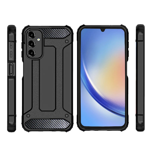 Funda para Samsung Galaxy A05s A057, Techsuit, Hybrid Armor, Negra