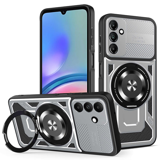 Funda para Samsung Galaxy A05s A057, Techsuit, RuggedCam, Gris