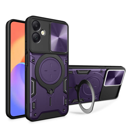 Funda para Samsung Galaxy A06 A065, Techsuit, CamGuard Pro, Morado