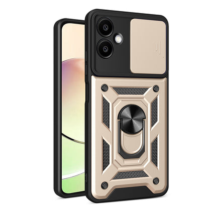 Funda para Samsung Galaxy A06 A065, Techsuit, CamShield, Dorada