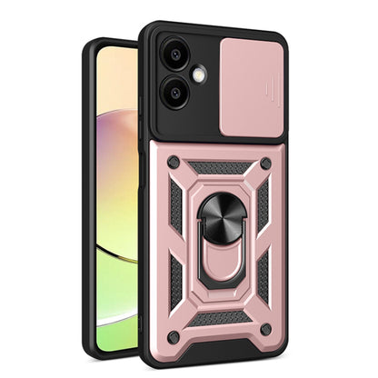 Funda para Samsung Galaxy A06 A065, Techsuit, CamShield, Rosa