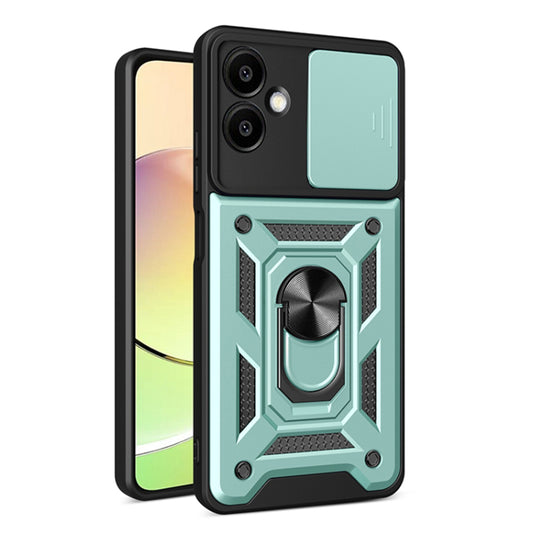 Funda para Samsung Galaxy A06 A065, Techsuit, CamShield, Verde