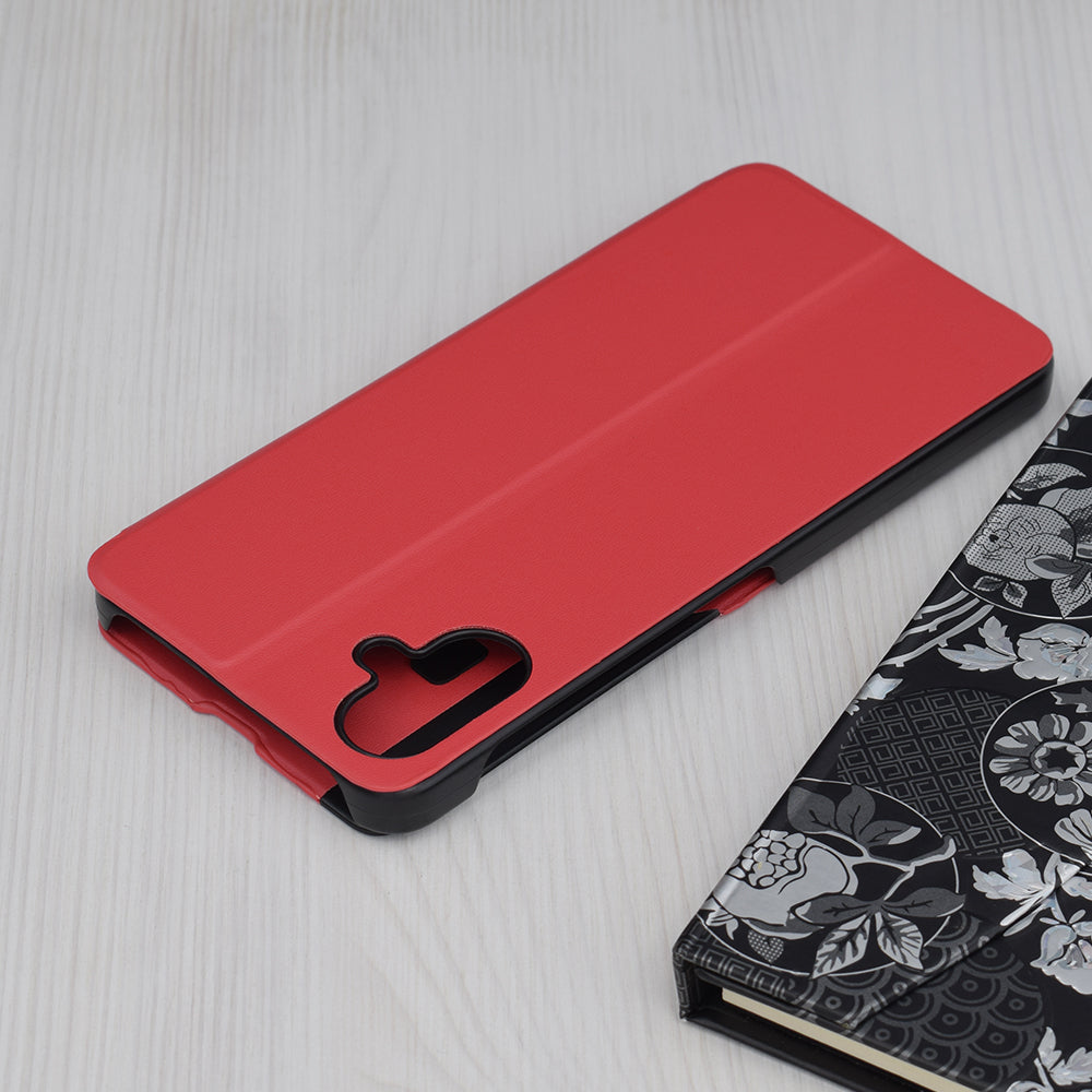 Funda para Samsung Galaxy A06 A065, Techsuit, eFold, Roja
