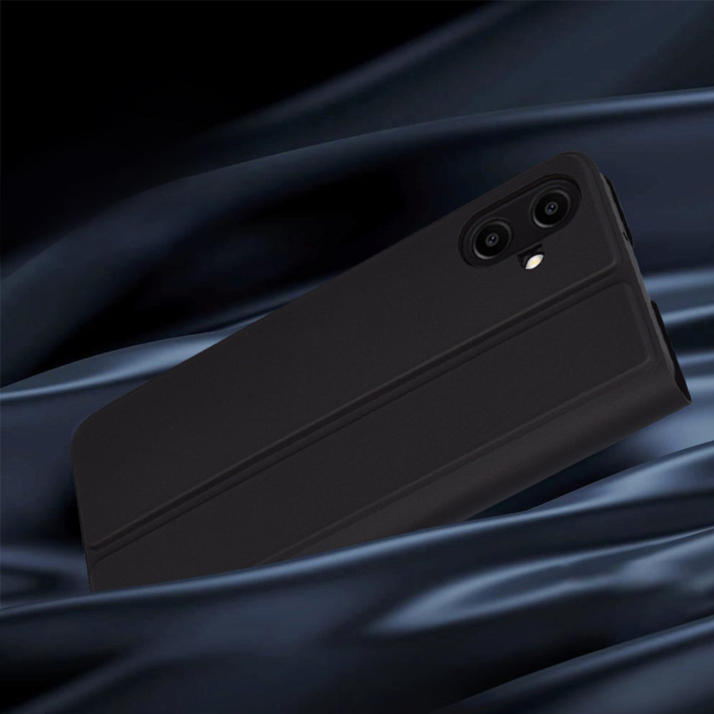 Funda para Samsung Galaxy A06 A065, Techsuit, Magskin Book, Negra