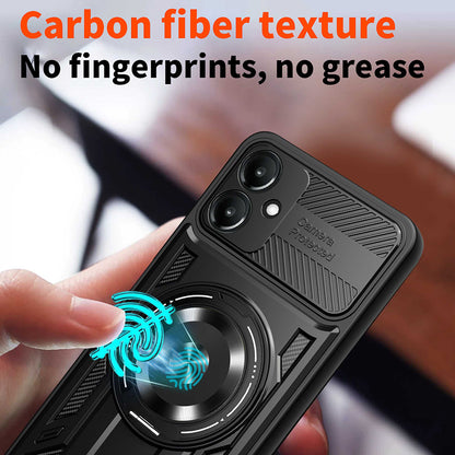 Case for Samsung Galaxy A06 A065, Techsuit, RuggedCam, Blue