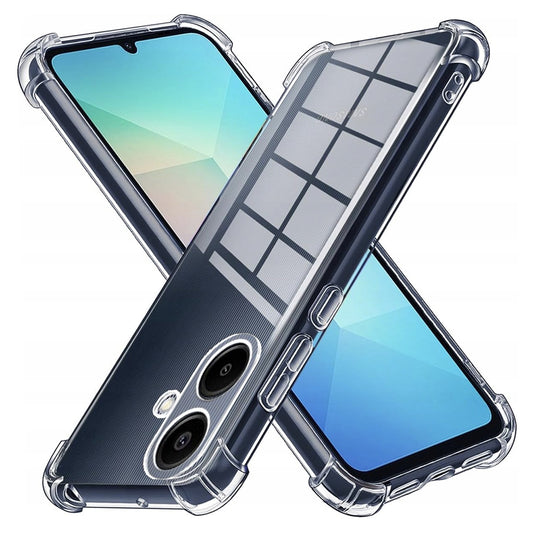 Funda para Samsung Galaxy A06 A065, Techsuit, Antigolpes Transparente, Transparente