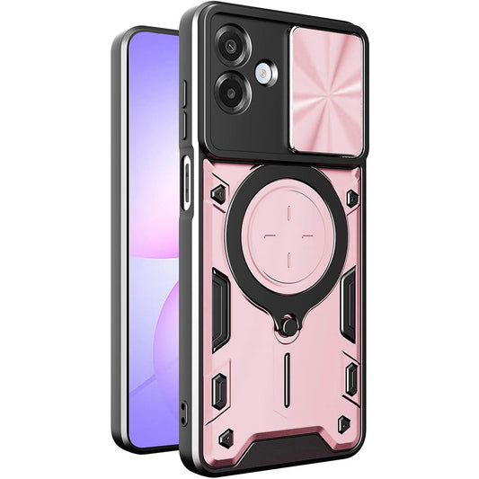 Funda para Samsung Galaxy A07 4G A075, Techsuit, CamGuard Pro, Rosa