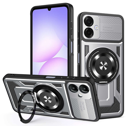 Funda para Samsung Galaxy A07 4G A075, Techsuit, RuggedCam, Gris