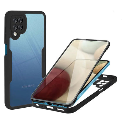 Funda para Samsung Galaxy A12 A125, Techsuit, ColorVerse 360, Negra